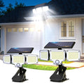 clip on solar lights outdoor,3000mah flood lights with, main product view