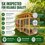 Hardware Cloth 1/2 inch Chicken Wire Fencing 48 x 100 Ft 19-Gauge | Hot-dip Galvanized After Welding Chicken Wire Mesh Roll Rat Wire Gopher Mesh Garden Fencing