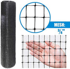 fencer wire 7 ft. x 100 ft. garden shown in use