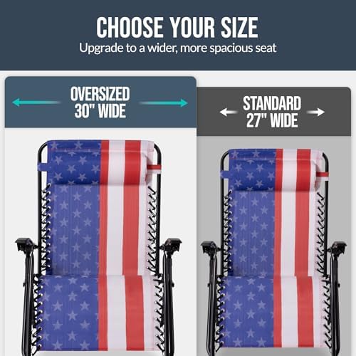 best choice products set of 2 extra wide, side view