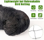 bird netting for chicken coop roof,50' x 50', package contents