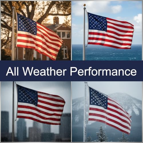 american flag 5x8-100% made in usa using tough on a desk or shelf