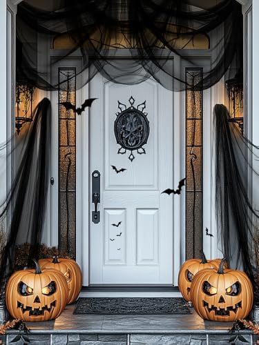 65x10ft ultra-fine mesh mosquito net, also for halloween, close-up detail
