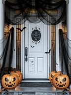 65x10ft ultra-fine mesh mosquito net, also for halloween, close-up detail
