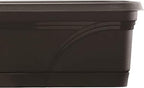 Southern Patio SPAT-MB3612BK 36-Inch Medallion Hanging Windowsill Garden Box Planter, Black (3 Pack)