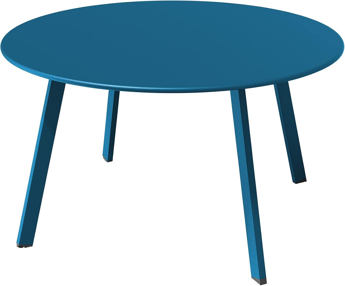 grand patio 28-inch round steel coffee table, outdoor, main product view