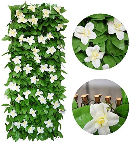 glant expandable fence privacy screen for balcony patio, side view