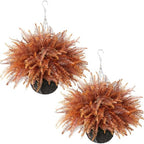 2 set artificial fall ferns hanging plants for, view 9