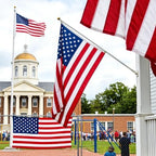 made in usa american flag 4x6ft, heavy duty, view 9