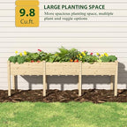bluewish 96''l x 24''w x 30''h outdoor cedar, package contents