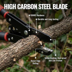 agricut telescopic garden loppers anvil - extendable tree, close-up detail