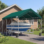 advance outdoor 12x20 ft heavy duty carport potable, view 9