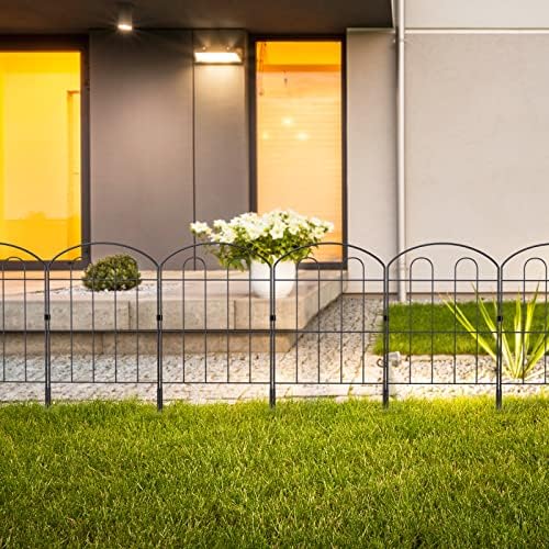 decorative garden fence 24in x 30ft, flower bed on a desk or shelf