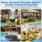 mellbree misters for outside patio 60ft/18m, pre-assembled misting, package contents