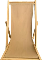 TBACW Chair Replacement Canvas, Beige, 47.24x17.32in, 220lbs Capacity-Only Cloth for Patio Lounge Beach Reclining Sling Chair | 47" x 17" Size, Beach Sling Fabric, Indoor Outdoor Use, No Wooden Frame Needed