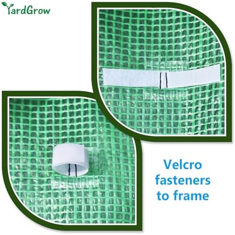 yardgrow greenhouse replacement cover larger walk in outdoor, view 9