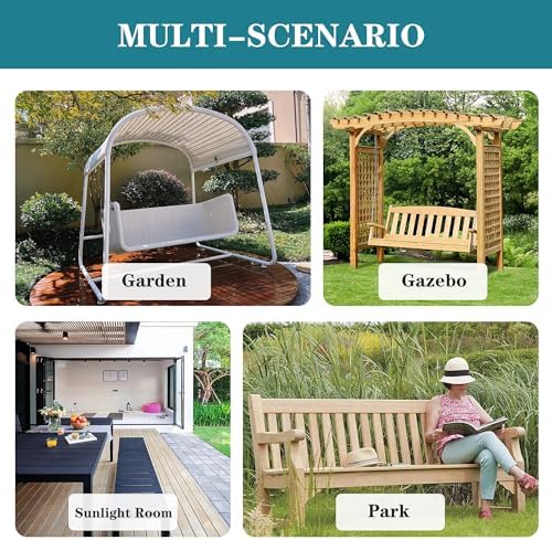 outdoor bench cushions 48 x 18 inch thick on a desk or shelf