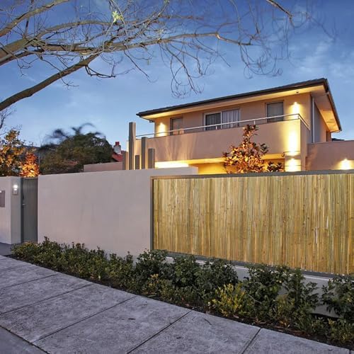 natural bamboo slat screening, 6.5ft x 13ft bamboo, view 9