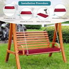 outdoor bench cushion waterproof 42 x 18 x, package contents