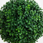 nearly natural 4 ft artificial triple ball boxwood, side view