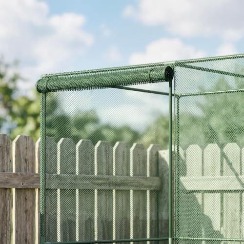 outsunny 6' x 4' x 6' crop cage, view 9