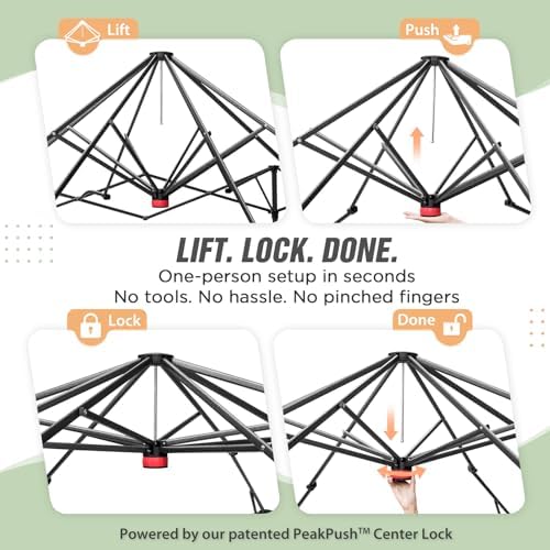 eagle peak 10x10 walk in pop up greenhouse, package contents