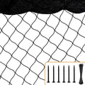 bstpcoo bird netting 25'x100' with 2.4" square mesh, main product view