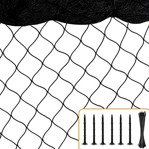 bstpcoo bird netting 25'x100' with 2.4" square mesh, main product view