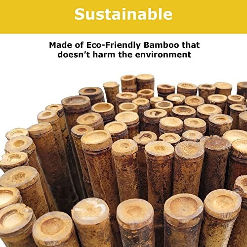 forever bamboo caramel brown bamboo fence roll outdoor, package contents
