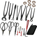 bonsai tree kit, bonsai tool set,carbon steel scissors, main product view