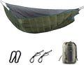 Hammock Underquilt, 4 Season Heavy Duty Under Quilt with Tree Straps | Large Hammock Protector for Backpacking, Hiking, Cold Weather, Outdoor Sleeping