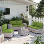 outdoor patio furniture set pe wicker rattan outdoor on a desk or shelf