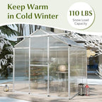 happygrill greenhouse, 6 x 6 x 6.5 ft on a desk or shelf