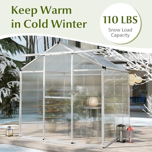 happygrill greenhouse, 6 x 6 x 6.5 ft on a desk or shelf