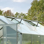 topas 6 7.4x12.6 ft walk in greenhouse, clear, side view