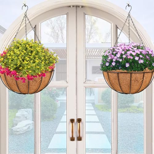 hkz hanging basket planter plants outdoor - 4, main product view