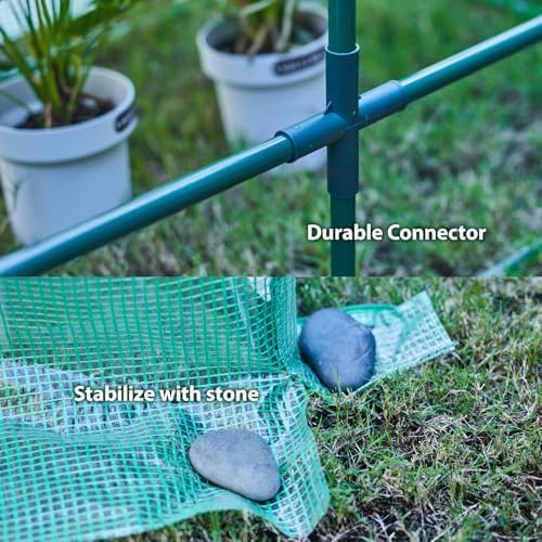 solayis mini greenhouse kit, 47.2" l x 23.6", view 9