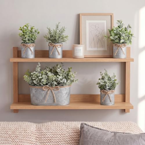 sureio 5 artificial eucalyptus fake plant set includes, package contents