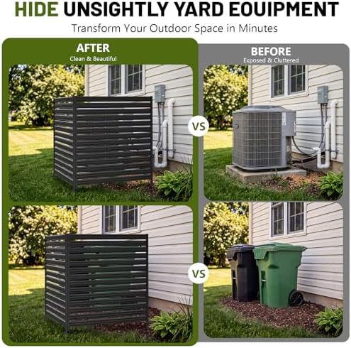 2 panel no dig privacy fence screen, 42", close-up detail