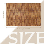 natural reed fencing roll 6ftx16.4ft privacy screen for, side view