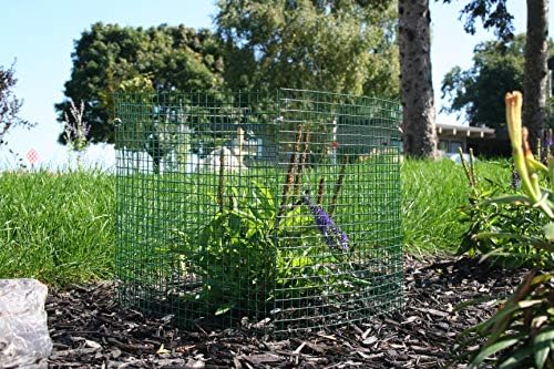 6 new small wire plant protectors, 12" square, main product view