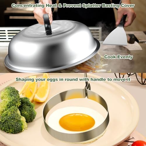 griddle accessories kit for blackstone, perfect flat top showing dimensions