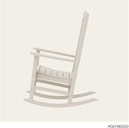POLYWOOD Presidential Rocking Chair in Sand