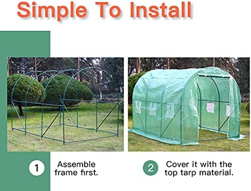 greenhouse for outdoors greenhouse walk-in green house l10'xw7'xh7' shown in use