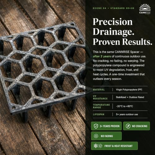 plant riser – pot spacer for grow bags on a desk or shelf