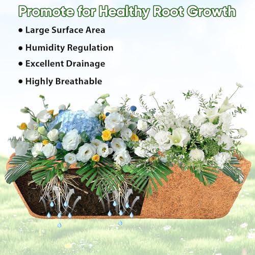 lchuang deck railing planter window box - 3, side view