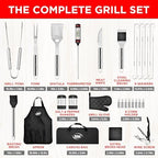 kaluns grilling accessories, dad gifts for christmas, heavy shown in use