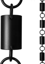 monarch rain chains aluminum cylinder rain chains for, main product view