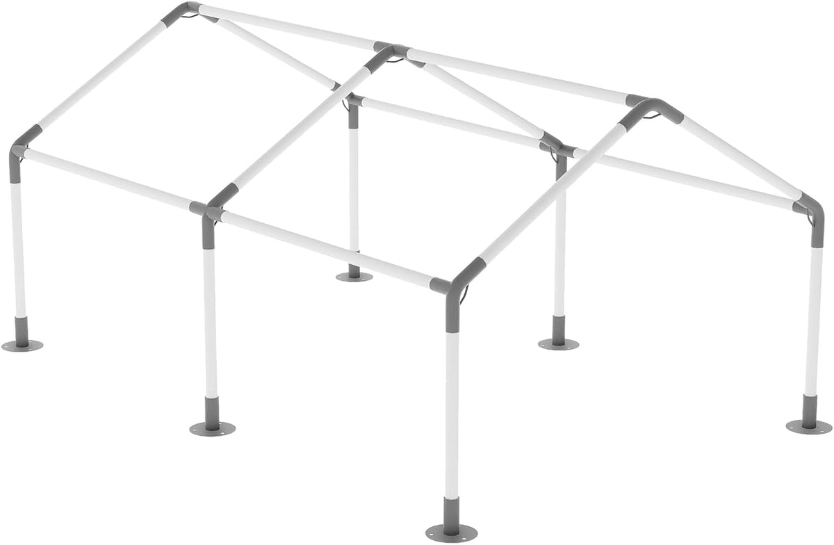 6 leg carport kits，high peak canopy fitting kit, main product view