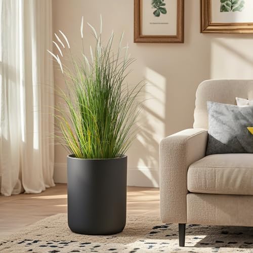 3ft 2-pack artificial cattail reed grass, 35in artificial, side view